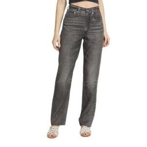 Rag & Bone Liquid Alex Jeans Womens Size 26 High Rise Straight Leg Miramar Pants